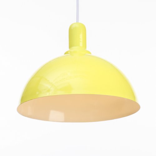 Светильник подвесной на шнуре "Локи" Е27 220В Желтый картинка 